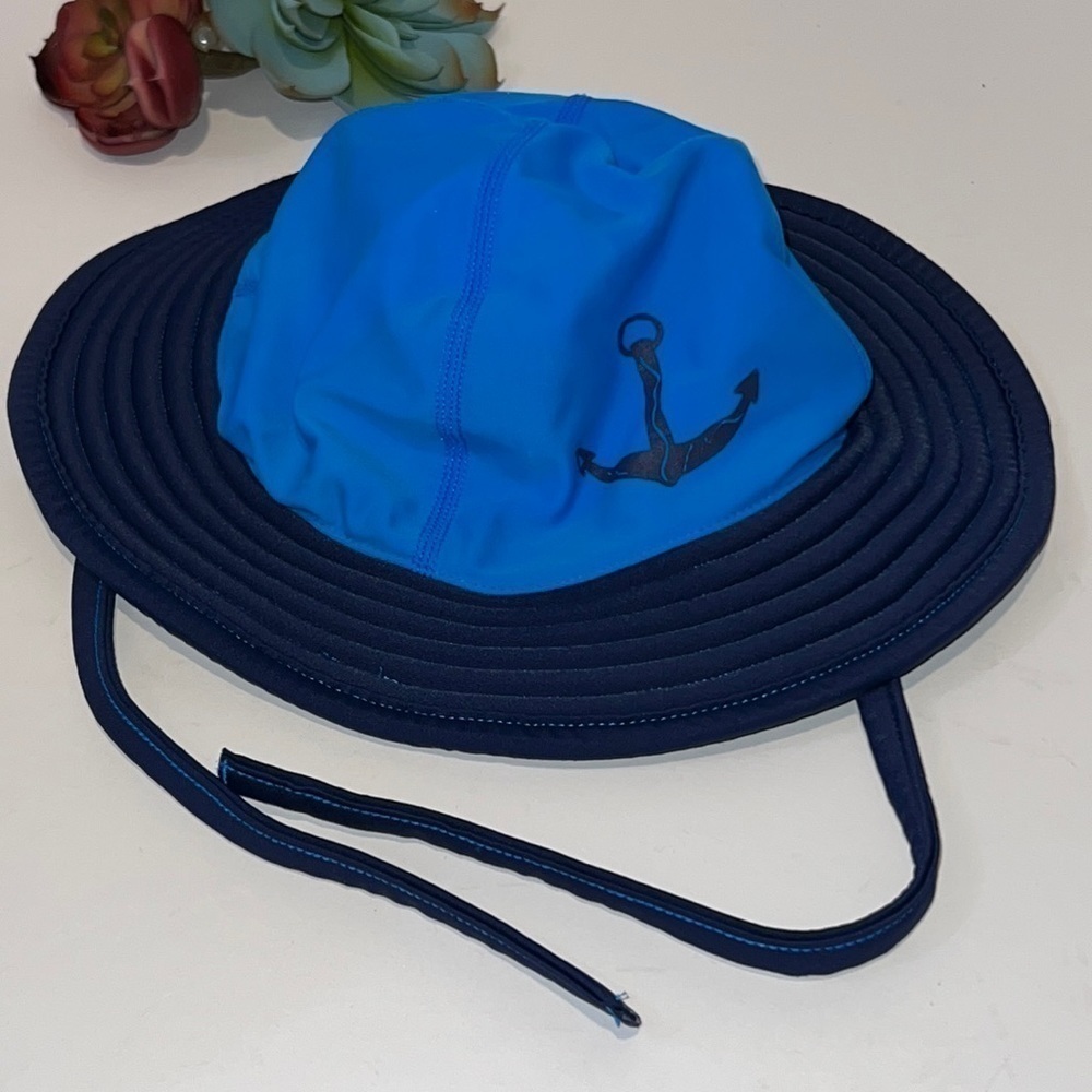 Hannah Anderson Nautical Kids Bucket Hat Size Small